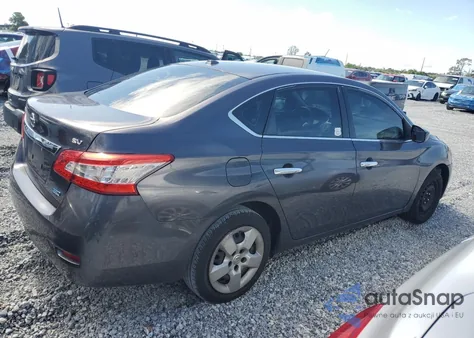 2014 Nissan Sentra S from USA, damaged, VIN 3N1AB7APXEY262675